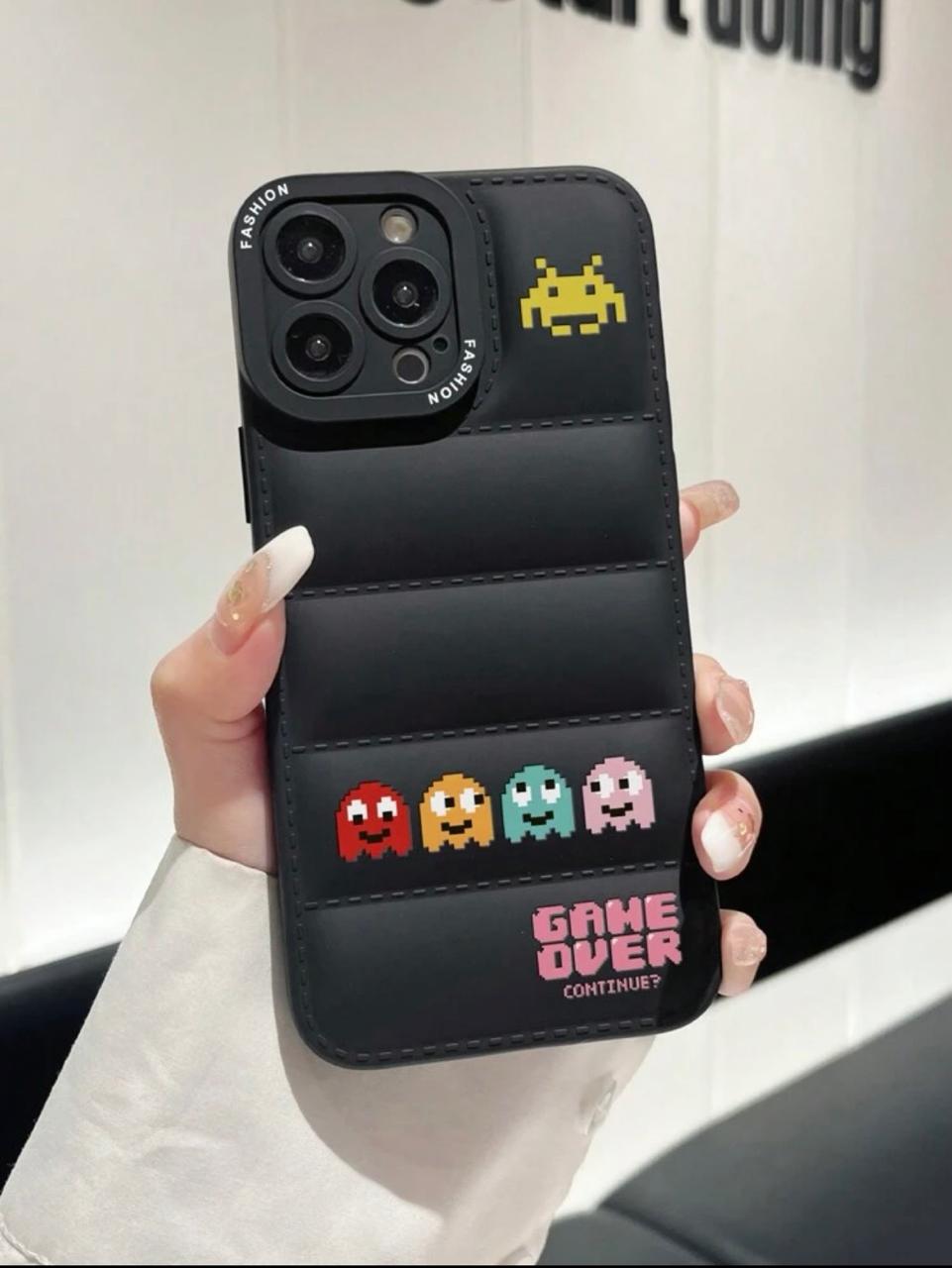 Retro Arcade Puffer Phone Case