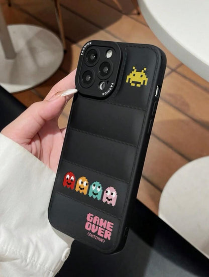 Retro Arcade Puffer Phone Case