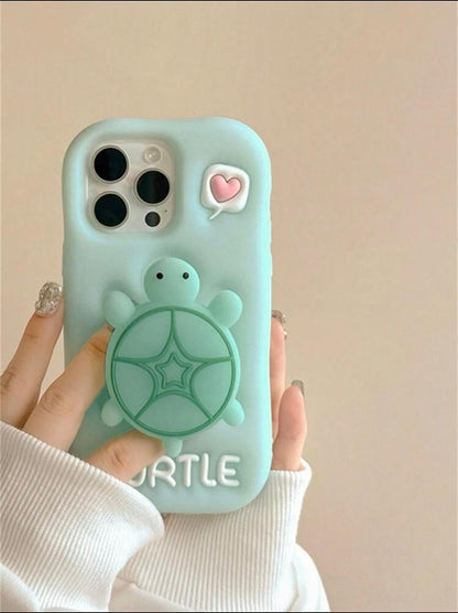 Glow-in-the-Dark Turtle 3D Case