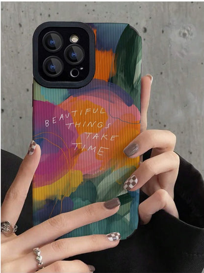 Abstract Floral Art Phone Case