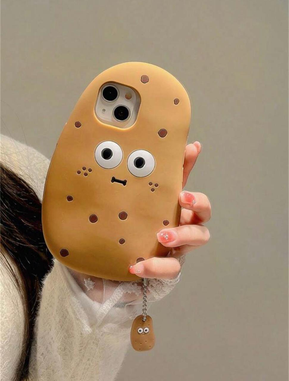 Cute Potato Character 3D Phone Case
