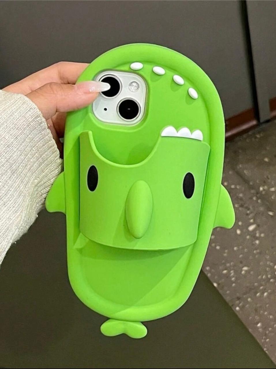 Cute Dino 3D Phone Case